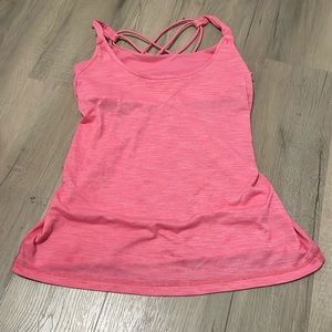 Lululemon Sunset Salutation Tank sz 6 In Pink Lemonade